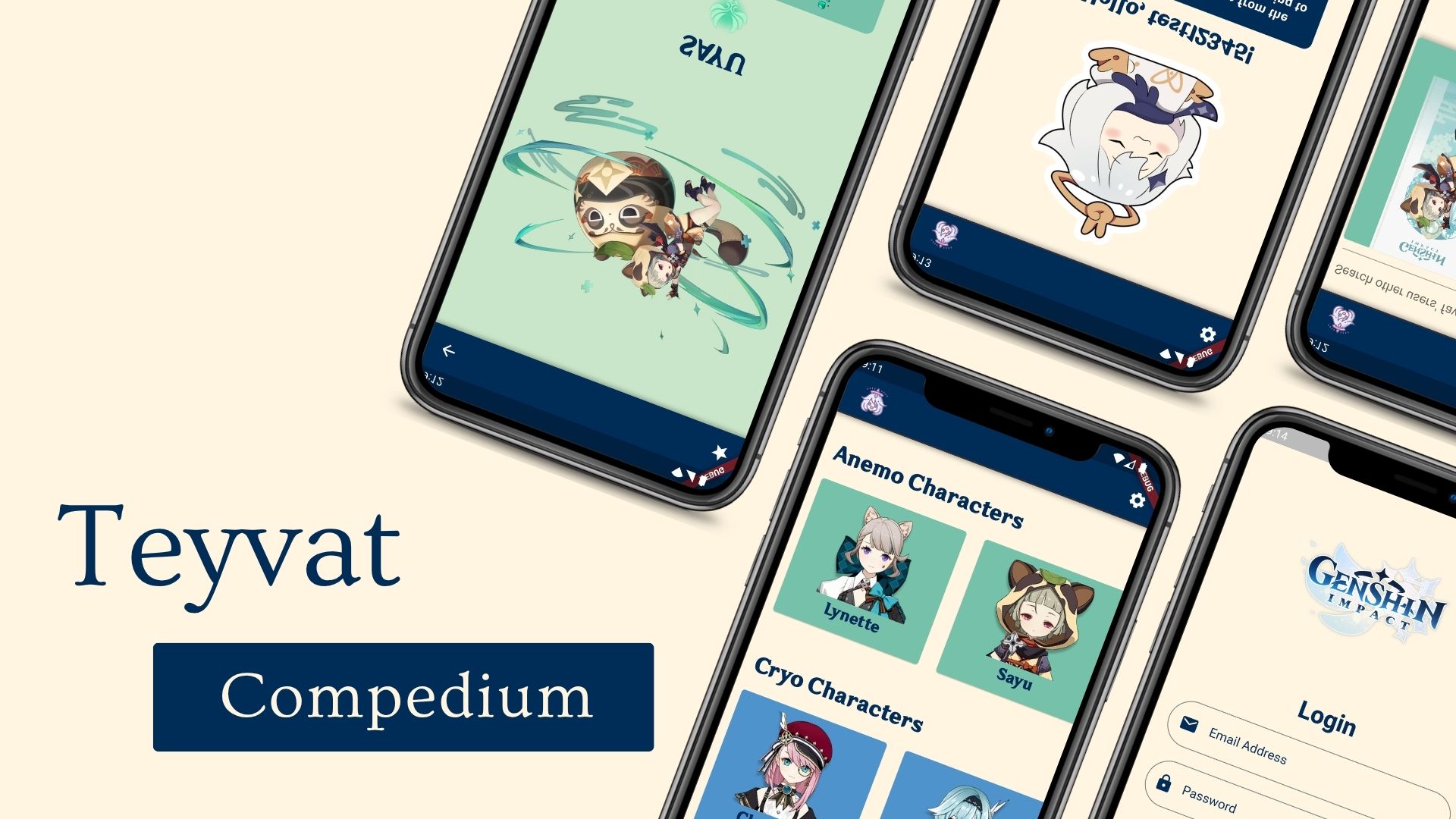 Teyvat Compendium: Genshin Character Data Vault